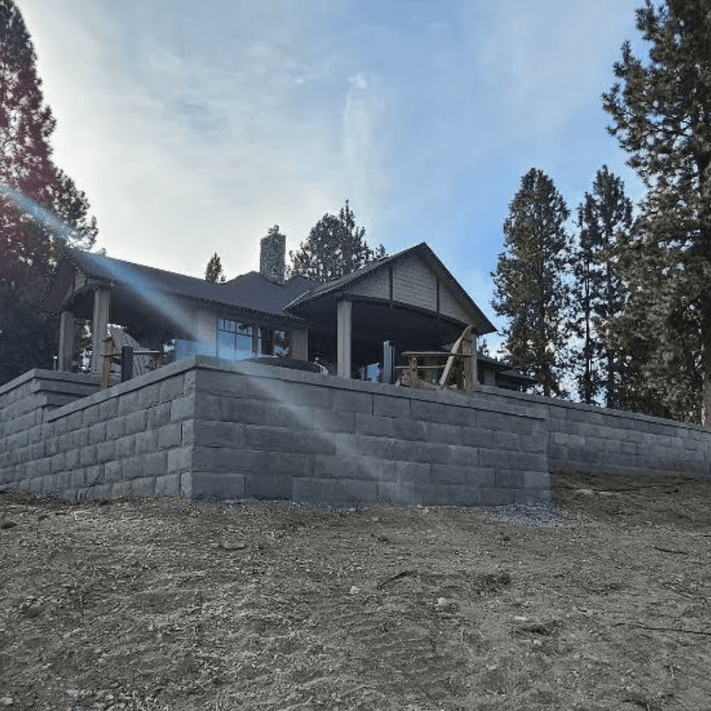 keystone retaining wall